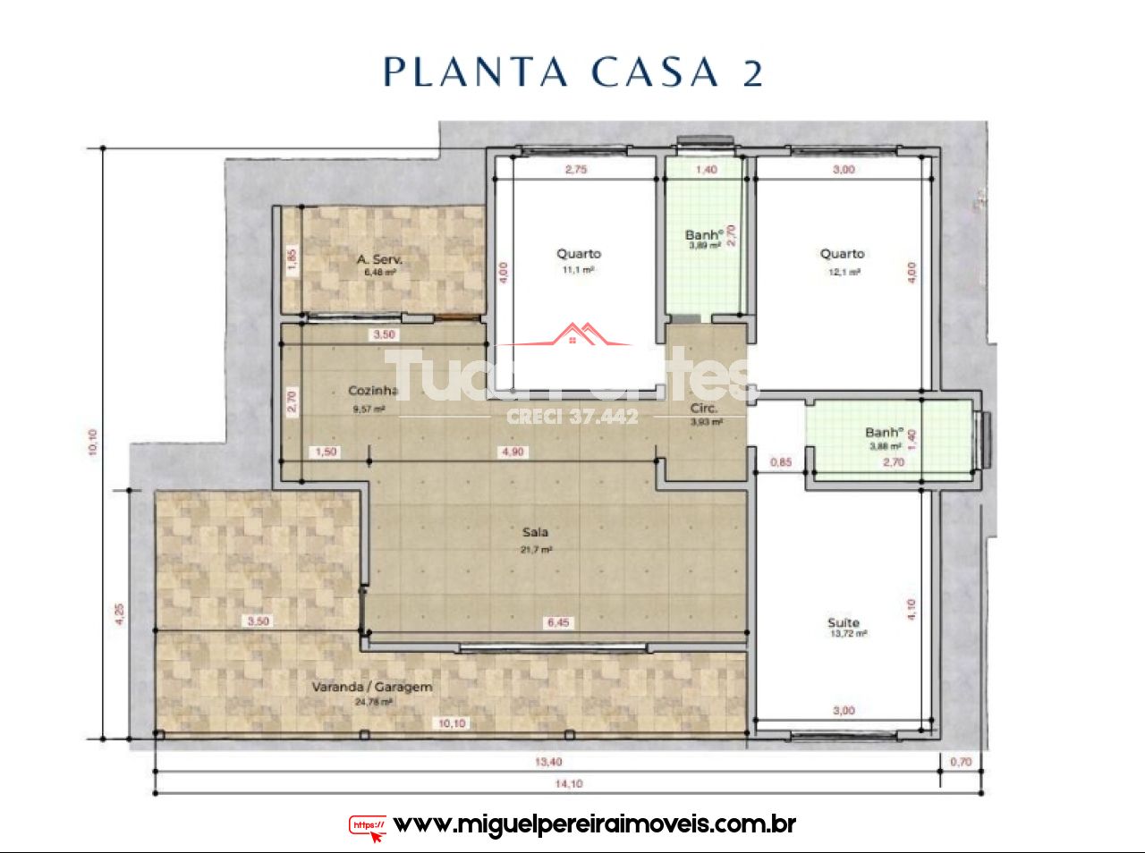 Lançamento na planta - Sua nova casa lhe espera! | Código:C16